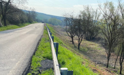 Poškozená silnice u Drslavic / foto: dokumentace ŘSZK