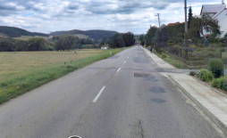 Silnice Vlachovice - Vrbětice, původní stav / foto: dokumentace ŘSZK