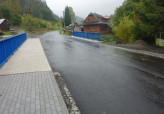 Nový most byl dokončen v údolí Pluskovce ve Velkých Karlovicích