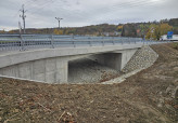 Přestavbou prošel inundační most u Veletin