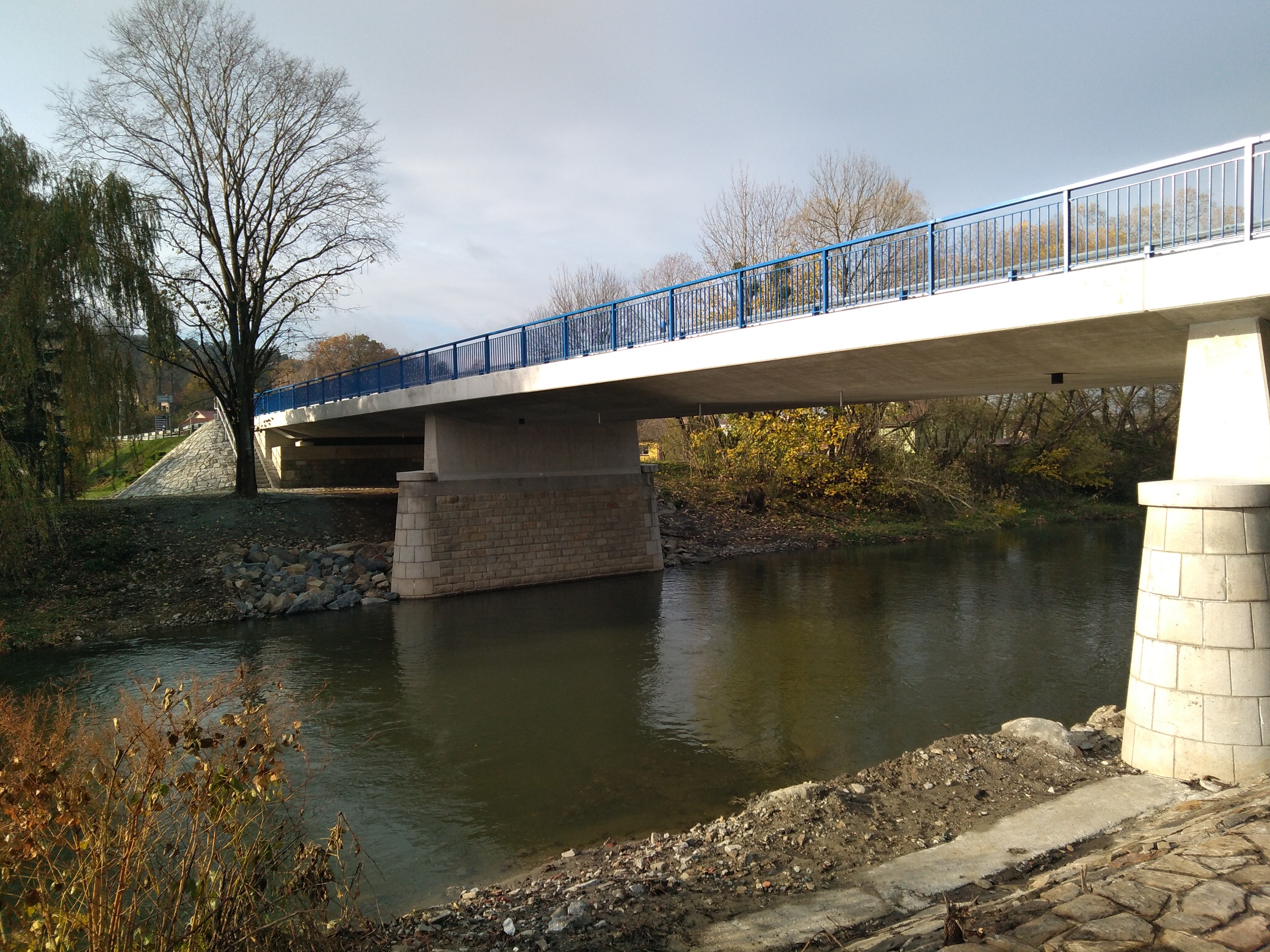 Nový most v Zašové-Veselé. Foto: P. Zedková