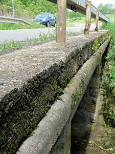 Původní most 4956-2, Boršice u Blatnice / foto: archiv ŘSZK