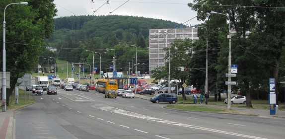 Gahurova ulice ve Zlíně - původní stav / foto: V. Cekota