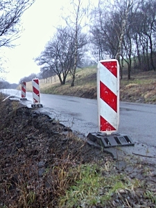 Silnice Tučapy - Prusinovice, původní stav / foto: archiv ŘSZK