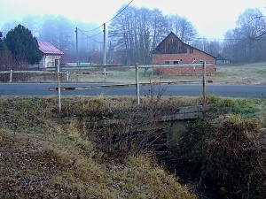 Původní propustek na silnici III/4942 / foto: archiv ŘSZK