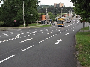 Gahurova ulice s novou vozovkou / foto: V. Cekota