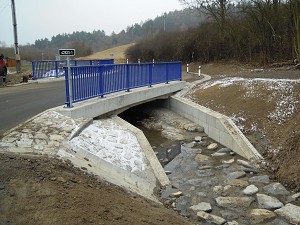 Nový most ev. č. 42823-1 v Košíkách / foto: ŘSZK