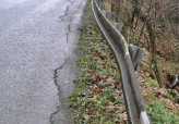 Svah se silnicí u Valašské Bystřice bude zajištěn proti sesuvu