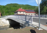 Nový most již slouží motoristům a chodcům ve Valašské Polance